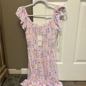 Lilly Pulitzer Kids Dress in Pink and Purple